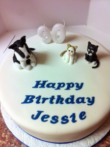 Jessie's pets cake